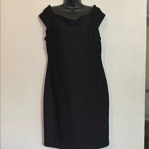 Vince Camuto Black Strapless Dress size 14